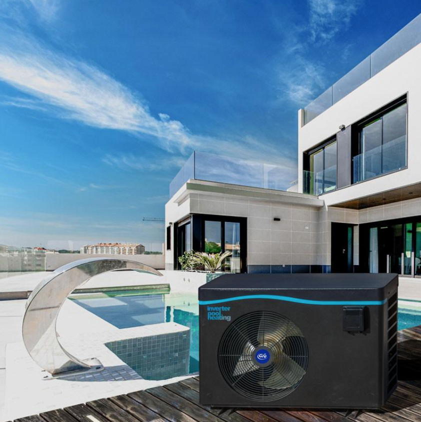 chalet privado con sistema de climatizacion de piscina